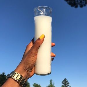 8” White Manifesting Candle☁️✨